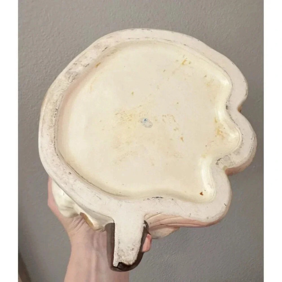 Vintage Cookie Jar 70'S EMILY THE CAT IN DRESS GLASS EYES - 11.5" - Picture 11 of 11